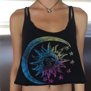 Sun-Moon Crop top