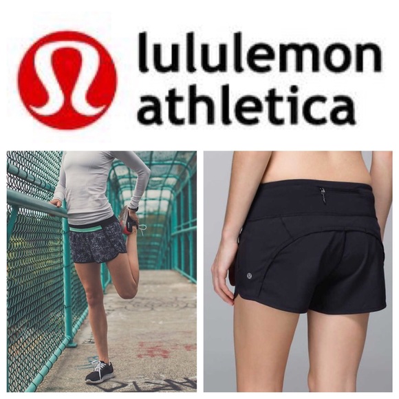 Lululemon run times short, 4 way stretch