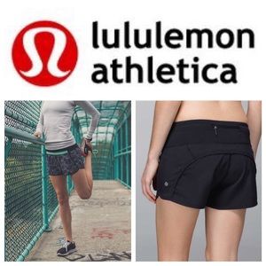 Lululemon run times short, 4 way stretch