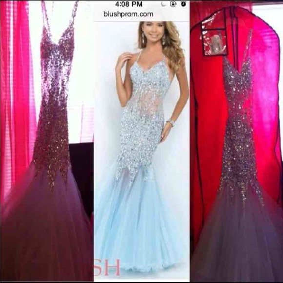 Blush prom/pageant dress