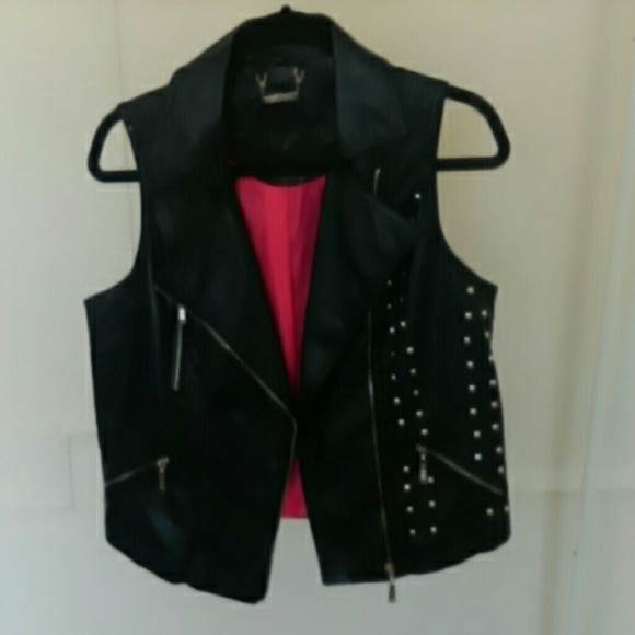 Vegan Leather Vest