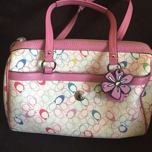 Coach Chelsea Multicolor Signature Bag