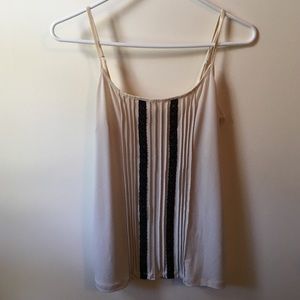 Black & Cream Camisole
