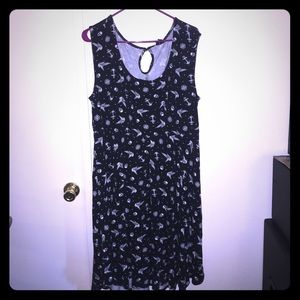 Tattoo Print Dress 💙