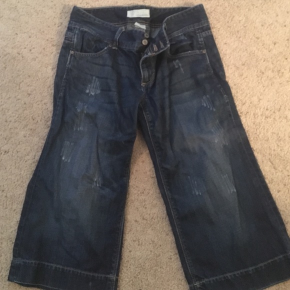 Maurice's cropped jeans