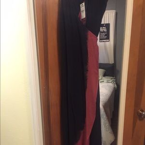 Express tie dye wrap dress. Never worn.