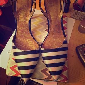 Sam Edelman sling back kitten heels