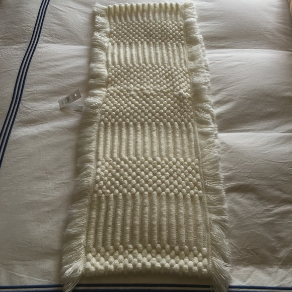 Cream Eternity Scarf NWT