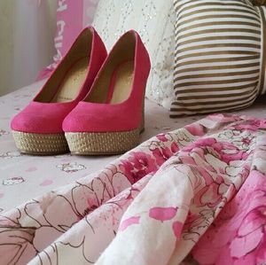 💐Pink Wedges💐