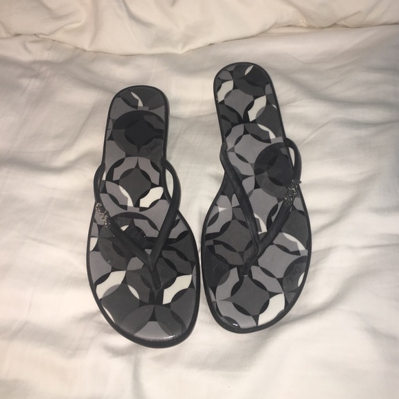 Coach wedge sandals
