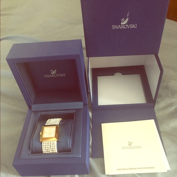 Swarovski crystal watch