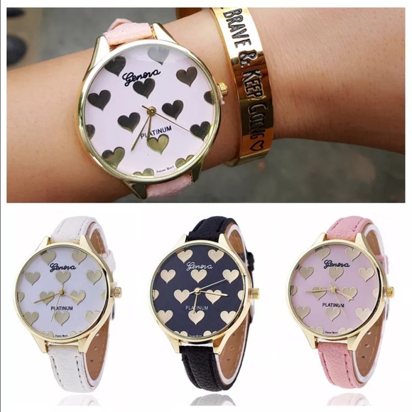 Leather arm candy watch white - Picture 2 of 2