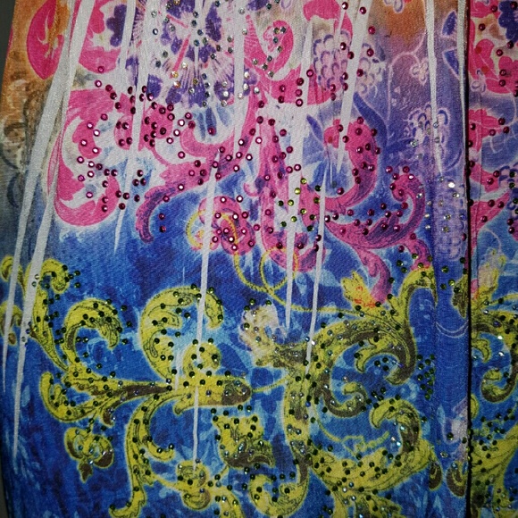 NWOT Shana K Dress with Rhinestone Details - Picture 3 of 4