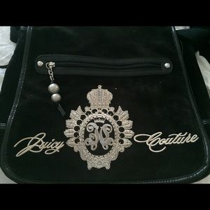 Black Juicy Couture messenger bag