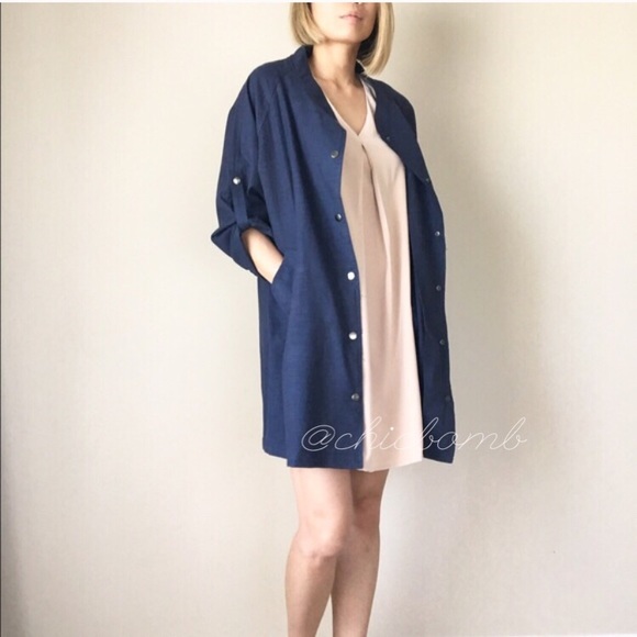 ✳️SALE Anna button down jacket - Picture 2 of 4