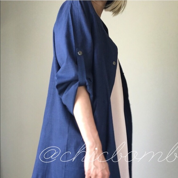 ✳️SALE Anna button down jacket - Picture 4 of 4