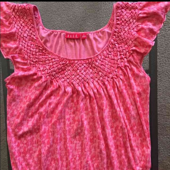 Elle Sz M ~ Flowing Knotted Blouse