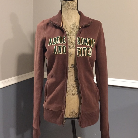 A&F Brown Sweater Jacket! Medium 🌵🌵
