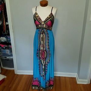Beautiful Patterned Maxi Dress