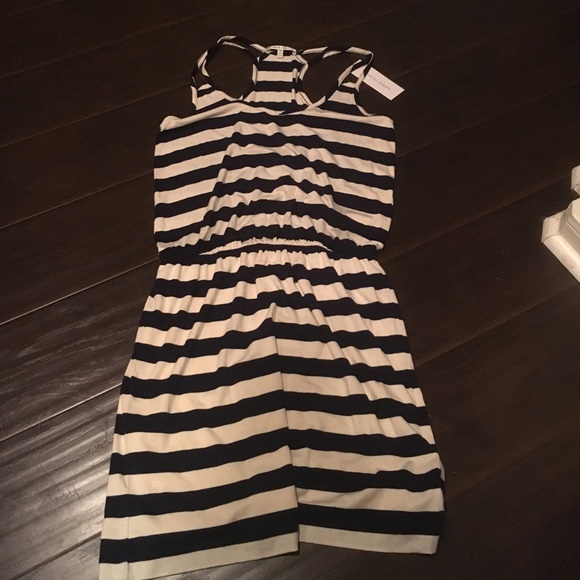 Black & White Striped Dress. MAKE OFFERS.