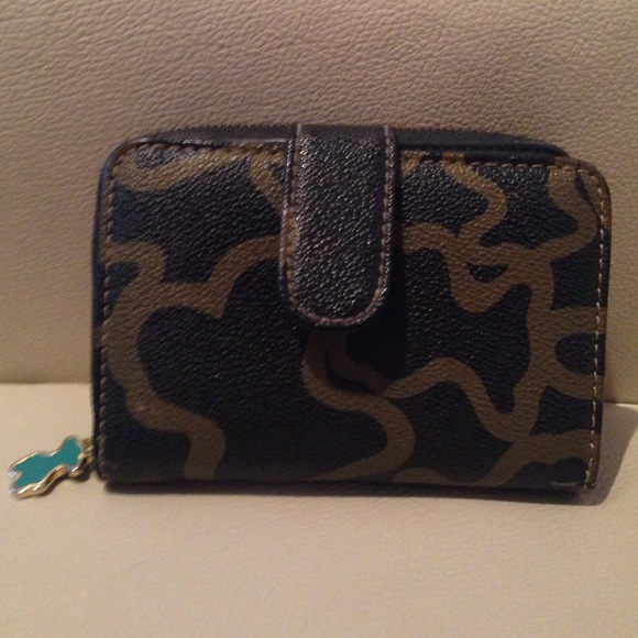 Tous wallet, pre-loved gorgeous color - Picture 1 of 4