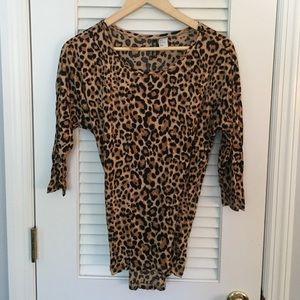 Cheetah print top