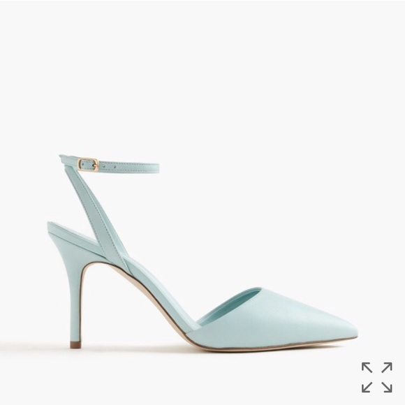 JCrew Elsie Ankle Wrap Pumps