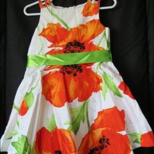 Flowered party dress