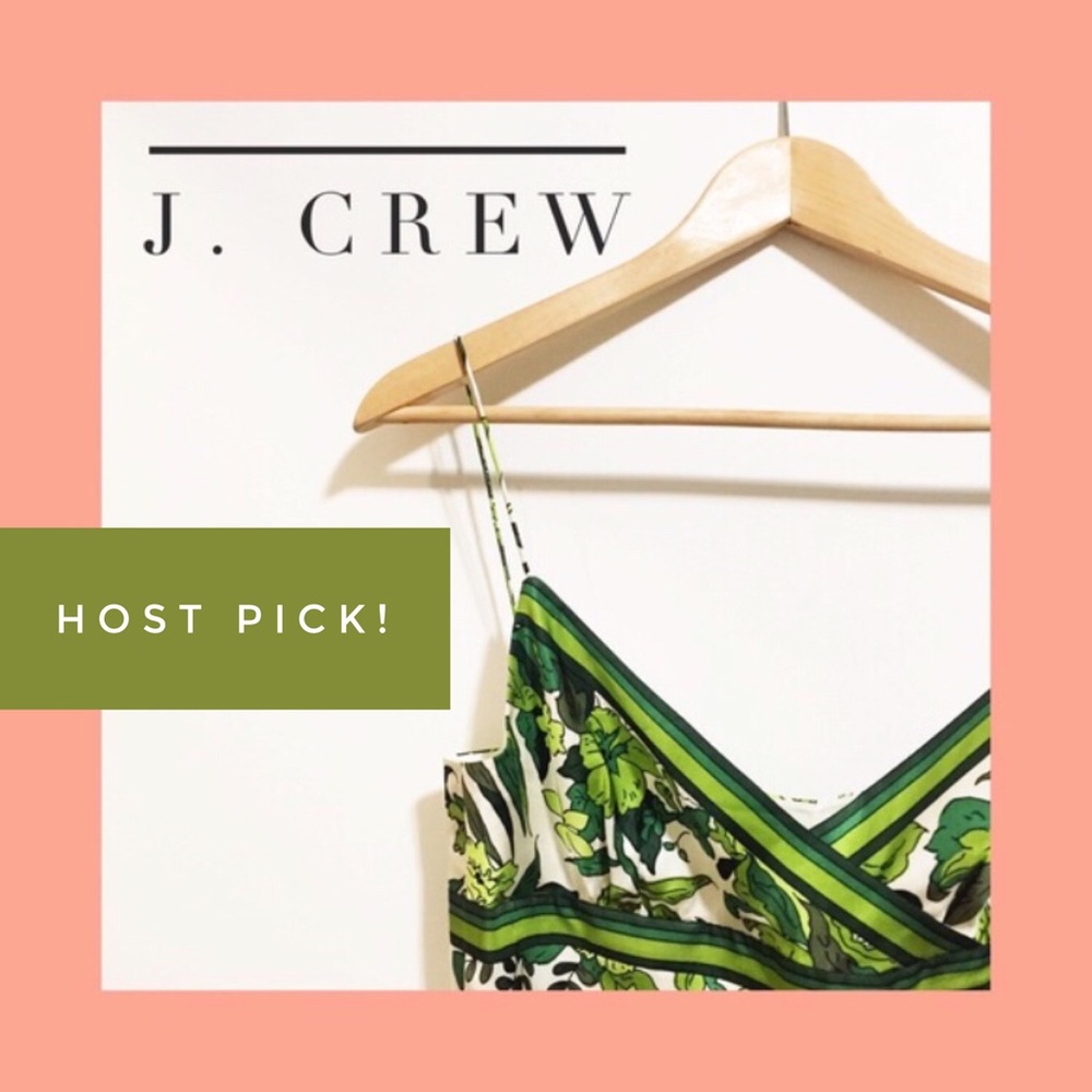 J. Crew 100% Silk Top