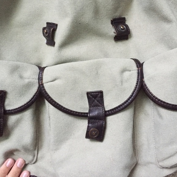 Canvas backpack - Picture 2 of 4