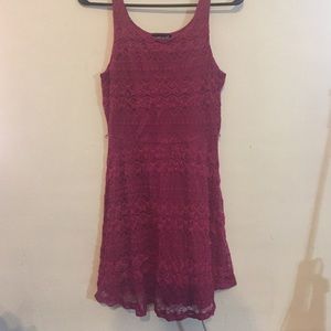 Maroon Wet Seal Dress