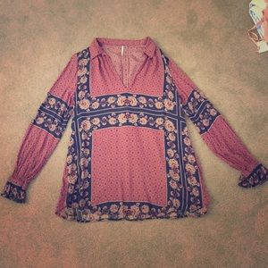 Free People Blouse - Tea Combo