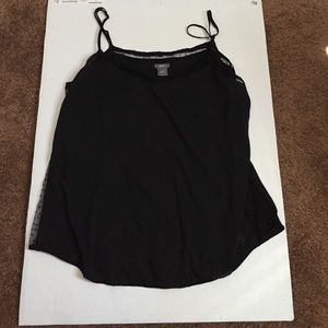 Black slip top