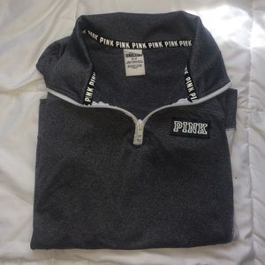 Pink ultimate half-zip