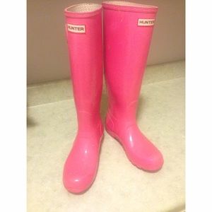 PINK HUNTER BOOTS