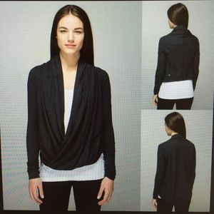 Lululemon Wrap Heathered Charcoal Gray