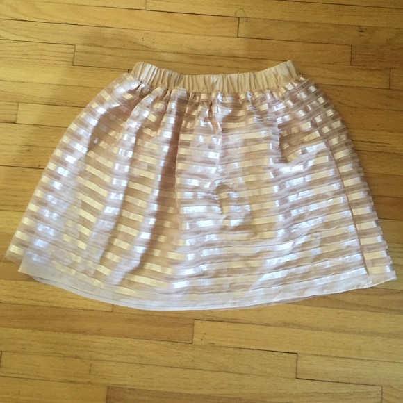 Silk and tulle ballerina skirt