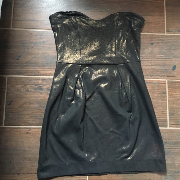 French Connection Metallic Dress - Picture 1 of 4