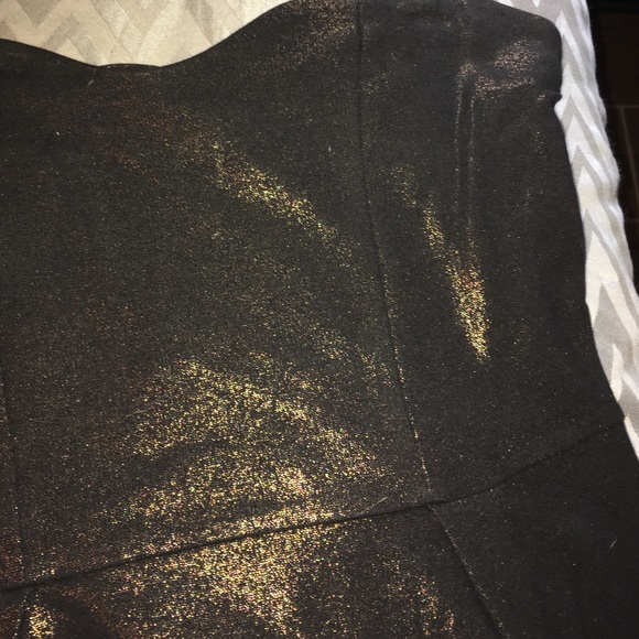 French Connection Metallic Dress - Picture 4 of 4