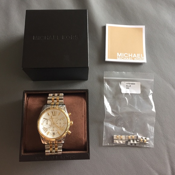 Michael Kors two tone watch