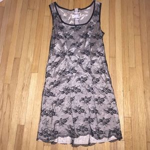 Lace slip dress