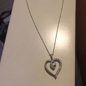JcPenney heart shaped necklace
