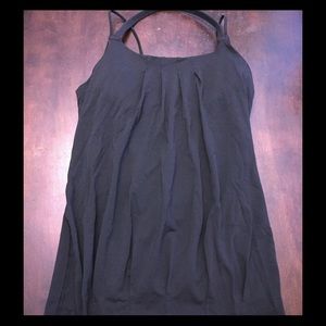Lululemon black flow and go tank - rare