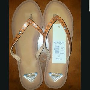 Roxy Flip Flop Sandals Size 10