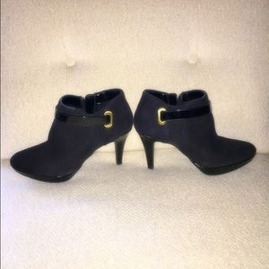 Black ankle boots