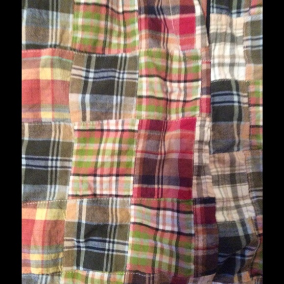 Larry Levine Madras Skirt - Size 12 - Picture 2 of 3