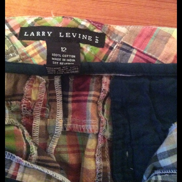 Larry Levine Madras Skirt - Size 12 - Picture 3 of 3