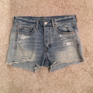 American eagle high waisted shorts