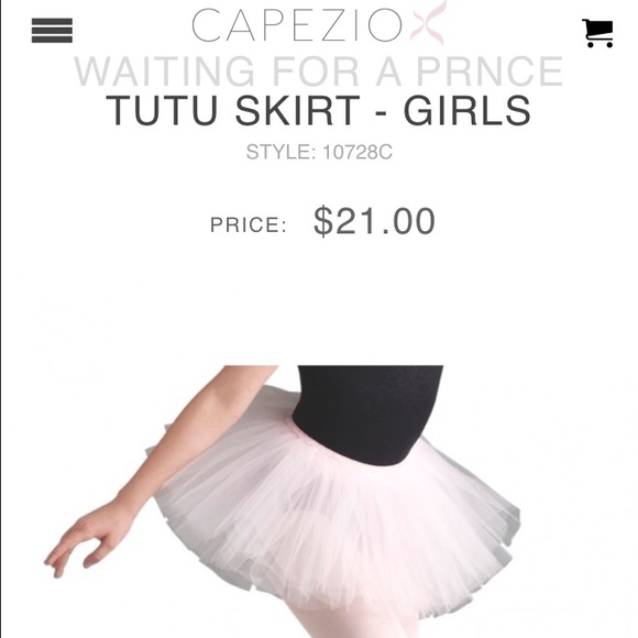 Girls White Tutu