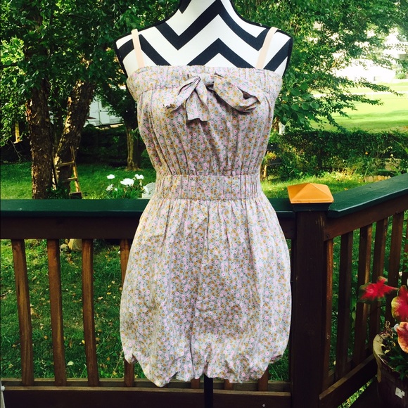J. Crew Adorable Bubble Floral Dress